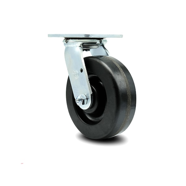 6 Inch Phenolic Wheel Swivel Caster with Ball Bearing